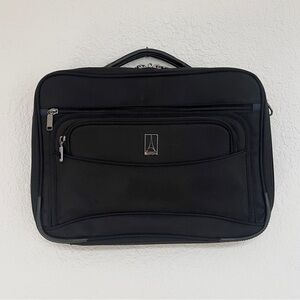 TravelPro black business brief laptop bag $260